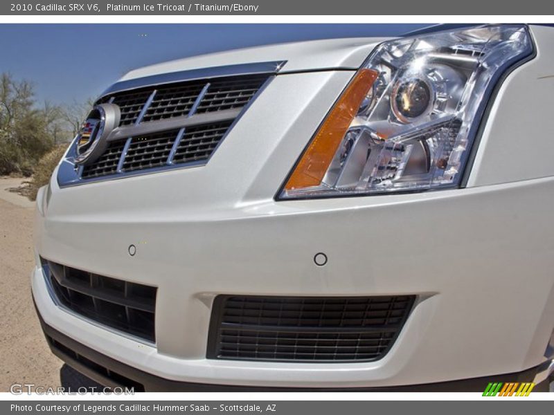 Platinum Ice Tricoat / Titanium/Ebony 2010 Cadillac SRX V6