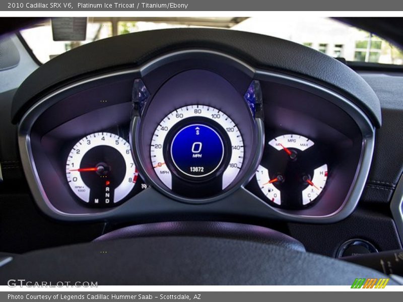 Platinum Ice Tricoat / Titanium/Ebony 2010 Cadillac SRX V6