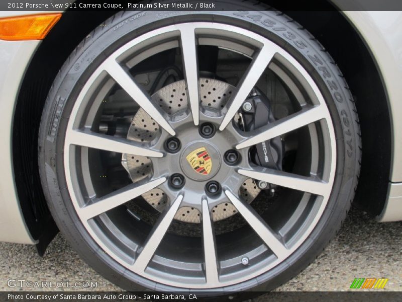  2012 New 911 Carrera Coupe Wheel