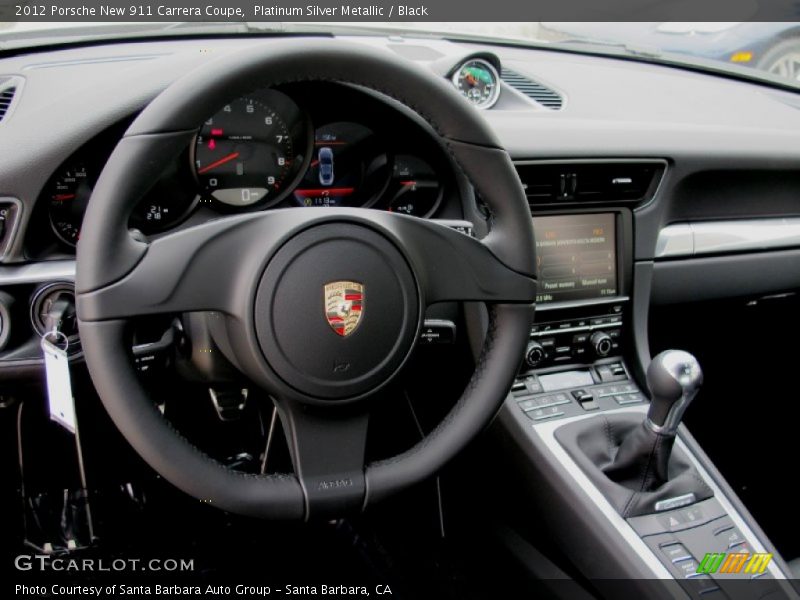  2012 New 911 Carrera Coupe Black Interior