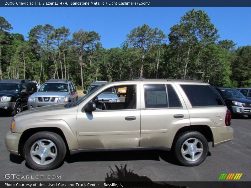 Sandstone Metallic / Light Cashmere/Ebony 2006 Chevrolet TrailBlazer LS 4x4