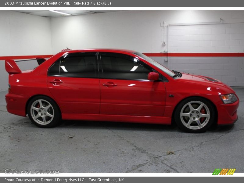  2003 Lancer Evolution VIII Rally Red