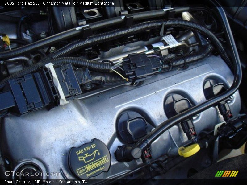 Cinnamon Metallic / Medium Light Stone 2009 Ford Flex SEL