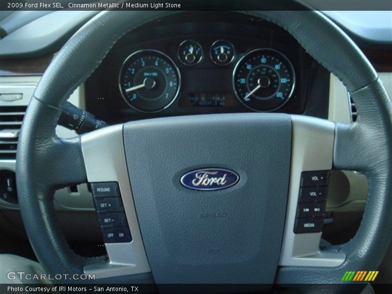 Cinnamon Metallic / Medium Light Stone 2009 Ford Flex SEL