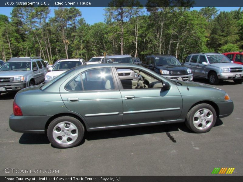 Jaded Green / Taupe 2005 Nissan Sentra 1.8 S