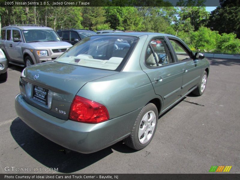 Jaded Green / Taupe 2005 Nissan Sentra 1.8 S