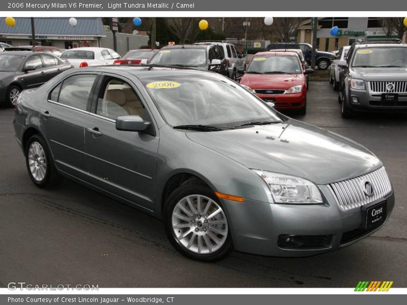 Light Tundra Metallic / Camel 2006 Mercury Milan V6 Premier