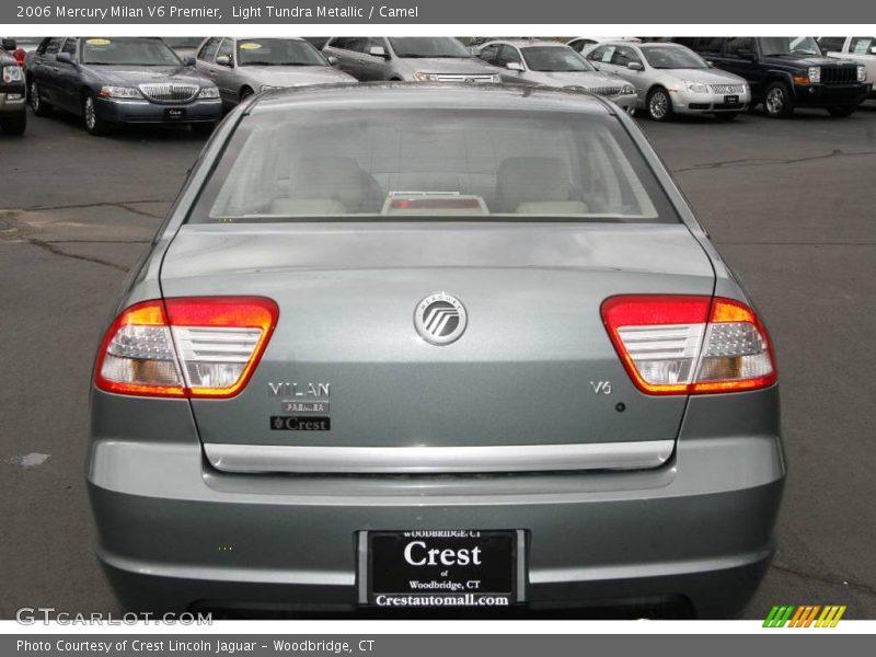 Light Tundra Metallic / Camel 2006 Mercury Milan V6 Premier