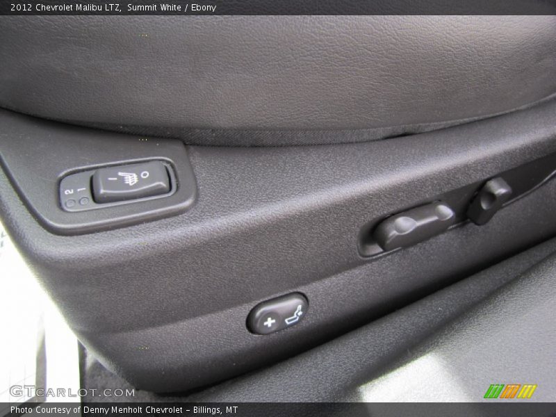 Summit White / Ebony 2012 Chevrolet Malibu LTZ