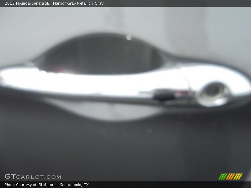 Harbor Gray Metallic / Gray 2013 Hyundai Sonata SE