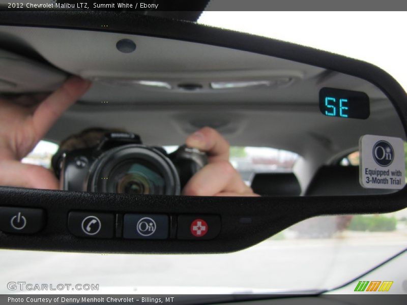 Summit White / Ebony 2012 Chevrolet Malibu LTZ