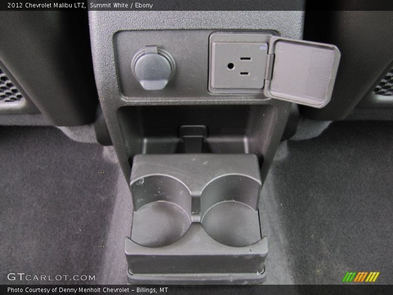 Summit White / Ebony 2012 Chevrolet Malibu LTZ