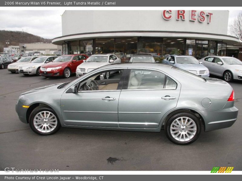 Light Tundra Metallic / Camel 2006 Mercury Milan V6 Premier