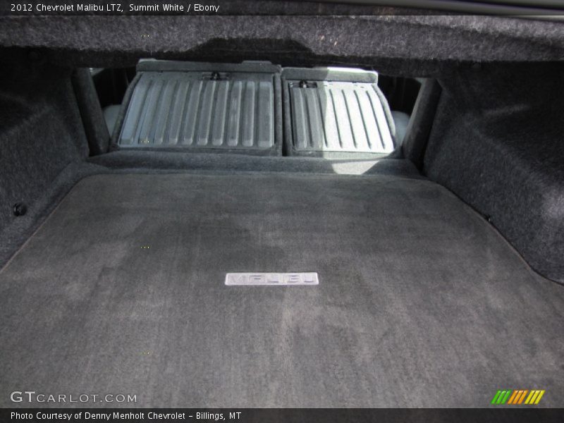 Summit White / Ebony 2012 Chevrolet Malibu LTZ