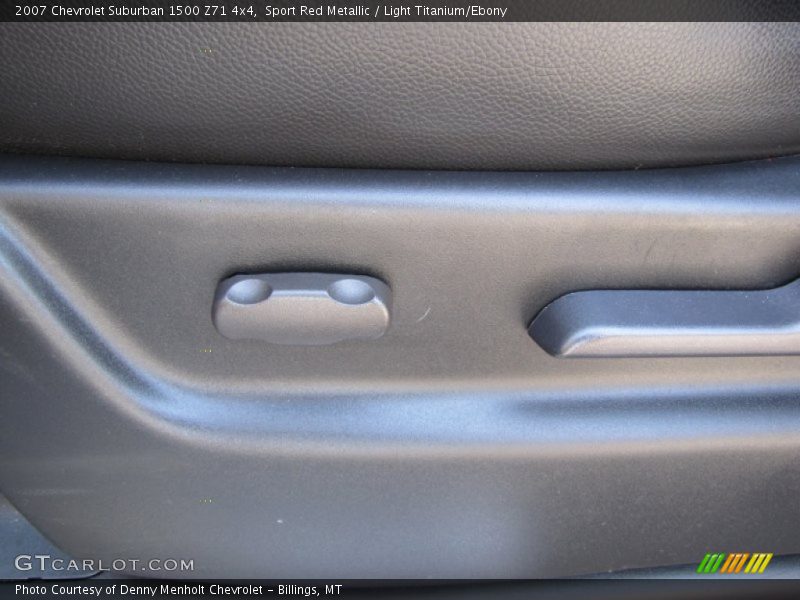 Sport Red Metallic / Light Titanium/Ebony 2007 Chevrolet Suburban 1500 Z71 4x4