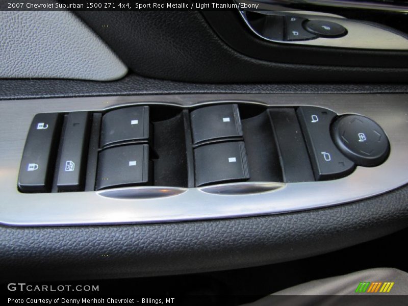 Sport Red Metallic / Light Titanium/Ebony 2007 Chevrolet Suburban 1500 Z71 4x4