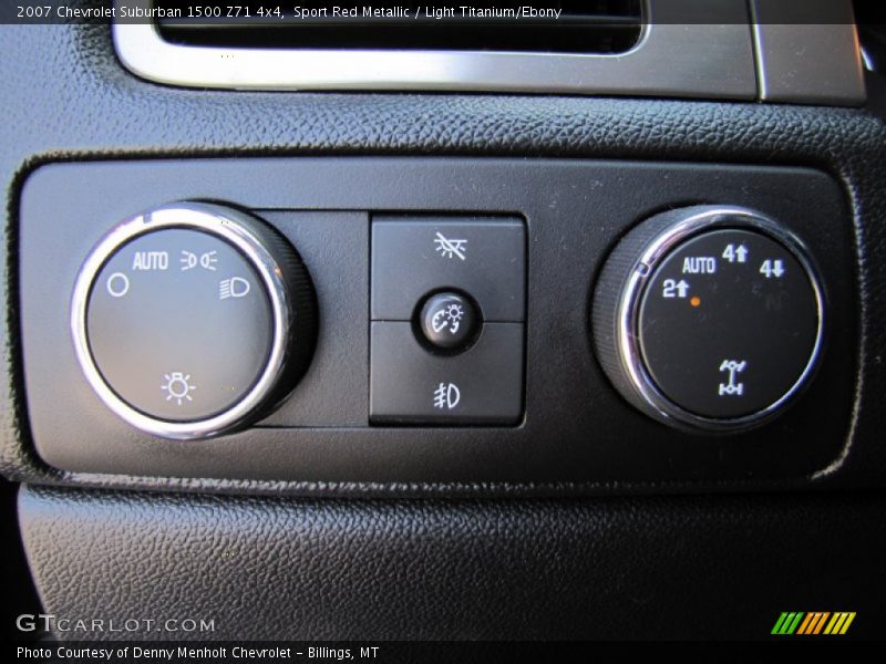Sport Red Metallic / Light Titanium/Ebony 2007 Chevrolet Suburban 1500 Z71 4x4