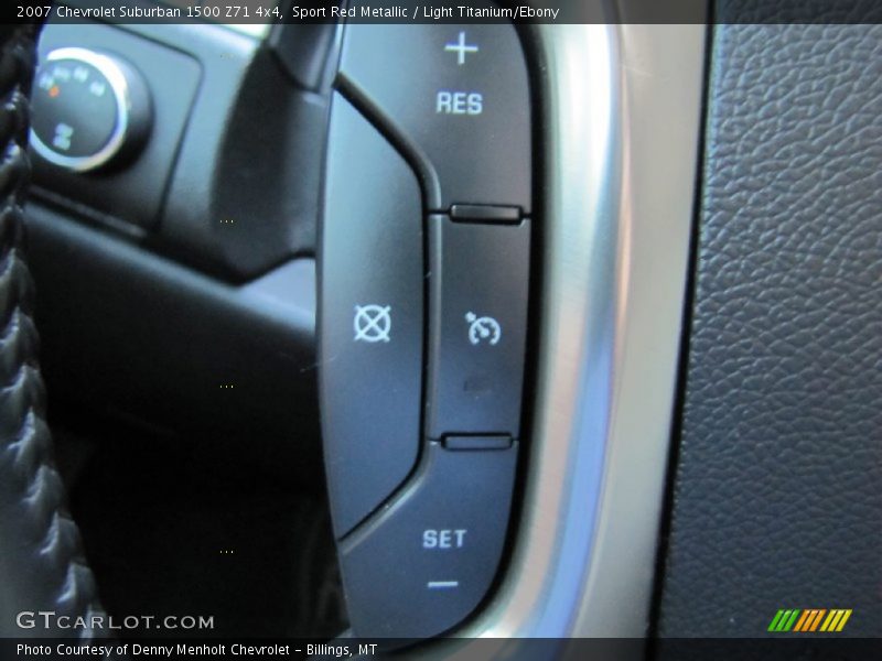 Sport Red Metallic / Light Titanium/Ebony 2007 Chevrolet Suburban 1500 Z71 4x4