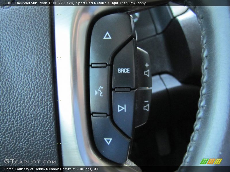 Sport Red Metallic / Light Titanium/Ebony 2007 Chevrolet Suburban 1500 Z71 4x4