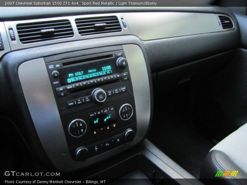 Sport Red Metallic / Light Titanium/Ebony 2007 Chevrolet Suburban 1500 Z71 4x4
