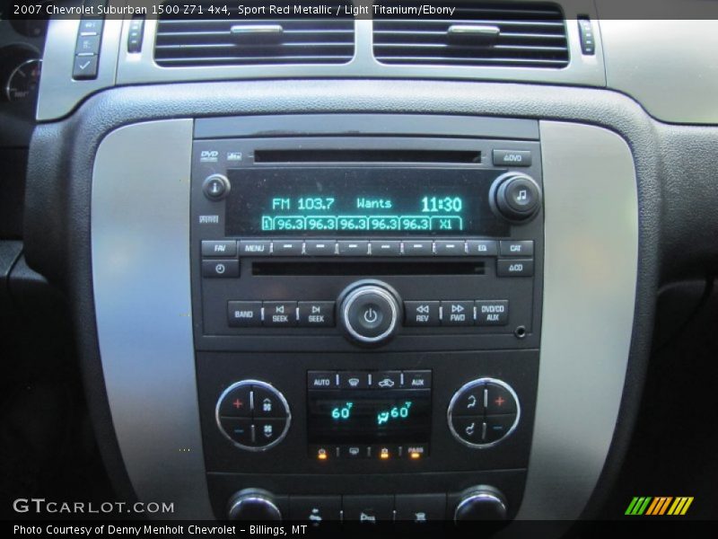 Sport Red Metallic / Light Titanium/Ebony 2007 Chevrolet Suburban 1500 Z71 4x4