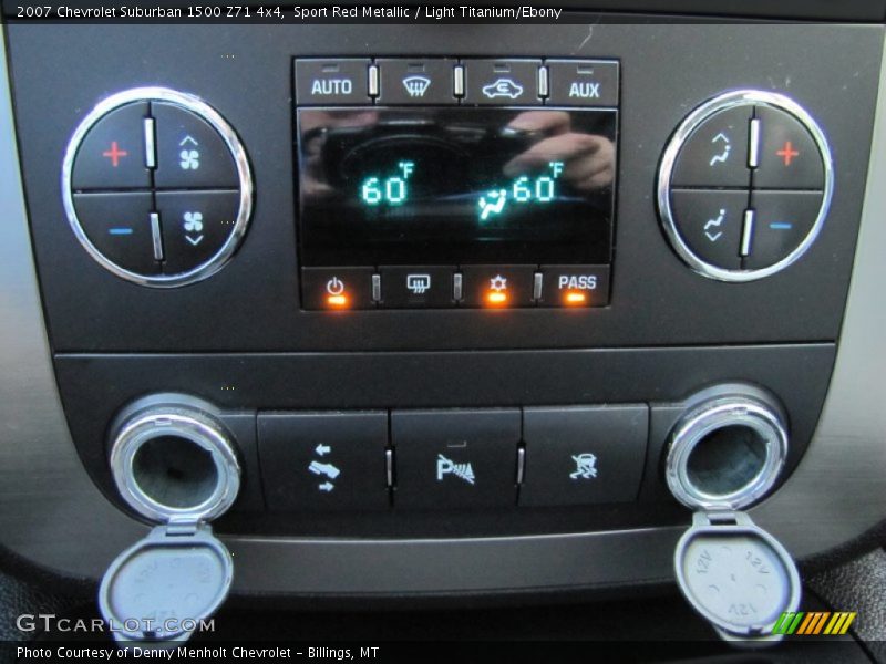 Sport Red Metallic / Light Titanium/Ebony 2007 Chevrolet Suburban 1500 Z71 4x4