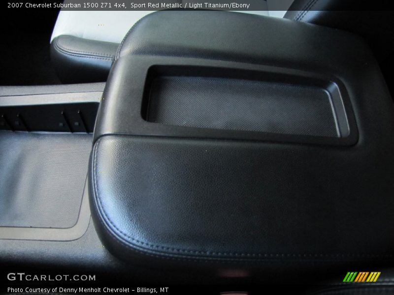 Sport Red Metallic / Light Titanium/Ebony 2007 Chevrolet Suburban 1500 Z71 4x4