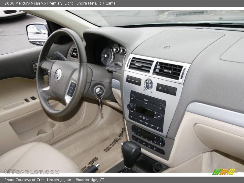 Light Tundra Metallic / Camel 2006 Mercury Milan V6 Premier