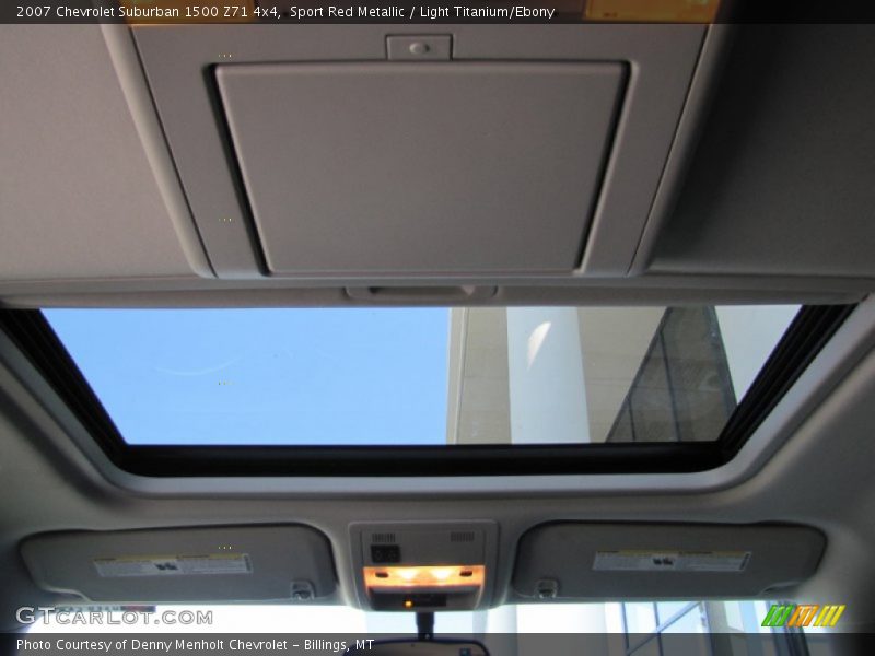 Sport Red Metallic / Light Titanium/Ebony 2007 Chevrolet Suburban 1500 Z71 4x4