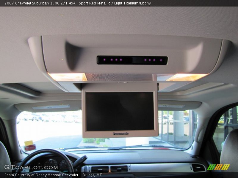 Sport Red Metallic / Light Titanium/Ebony 2007 Chevrolet Suburban 1500 Z71 4x4