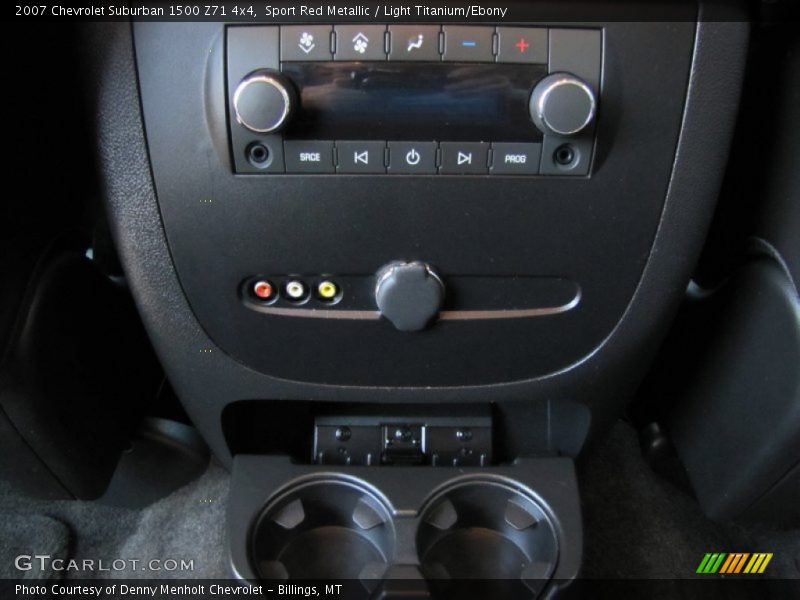 Sport Red Metallic / Light Titanium/Ebony 2007 Chevrolet Suburban 1500 Z71 4x4