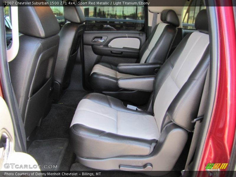 Sport Red Metallic / Light Titanium/Ebony 2007 Chevrolet Suburban 1500 Z71 4x4