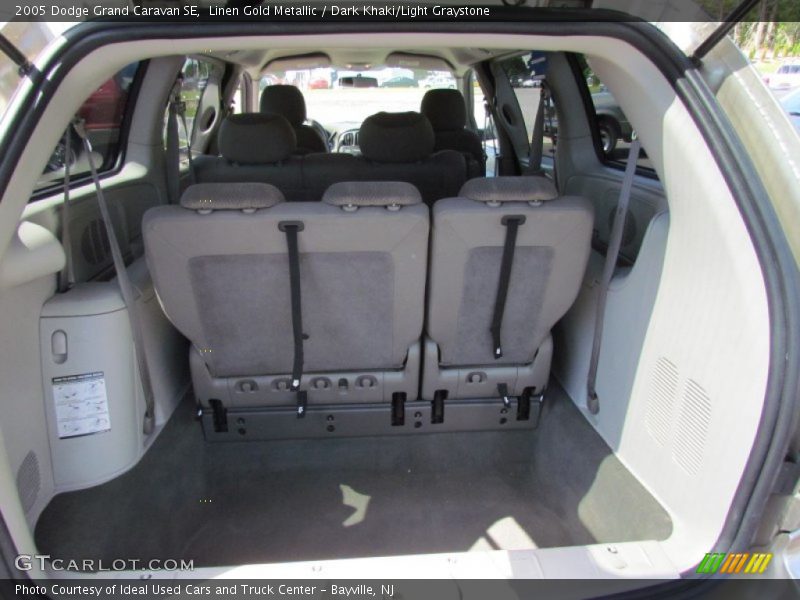 Linen Gold Metallic / Dark Khaki/Light Graystone 2005 Dodge Grand Caravan SE