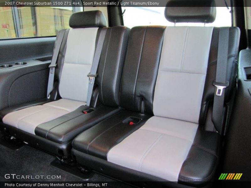 Sport Red Metallic / Light Titanium/Ebony 2007 Chevrolet Suburban 1500 Z71 4x4