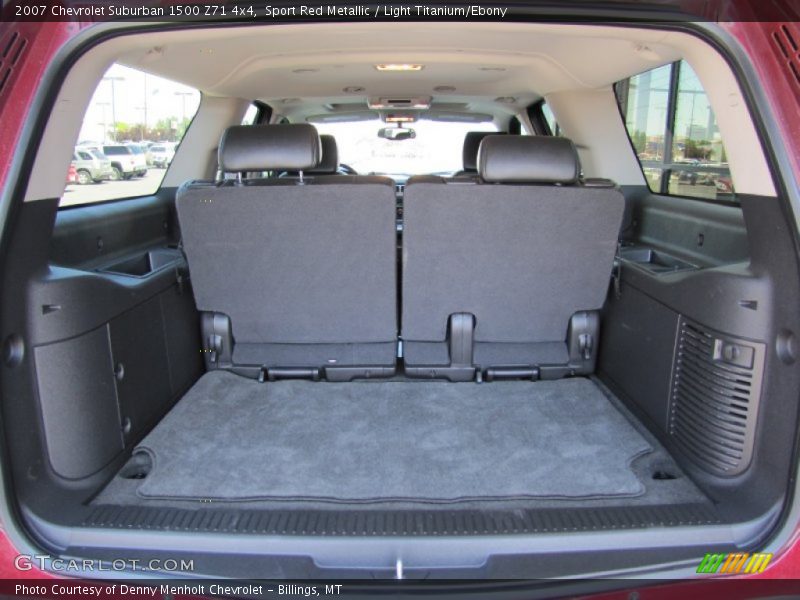 Sport Red Metallic / Light Titanium/Ebony 2007 Chevrolet Suburban 1500 Z71 4x4