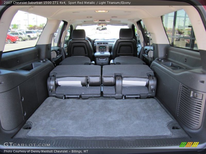 Sport Red Metallic / Light Titanium/Ebony 2007 Chevrolet Suburban 1500 Z71 4x4