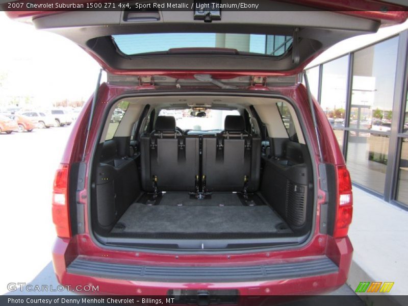 Sport Red Metallic / Light Titanium/Ebony 2007 Chevrolet Suburban 1500 Z71 4x4