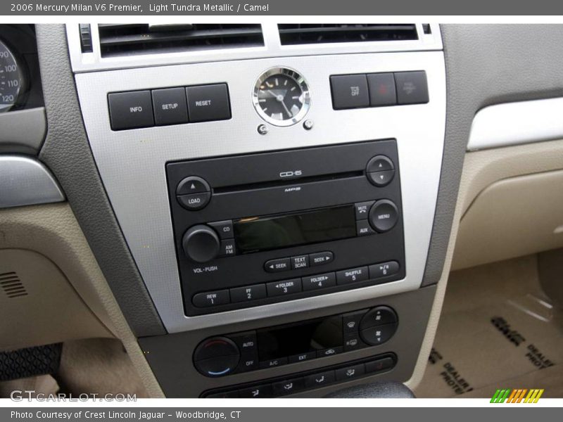 Light Tundra Metallic / Camel 2006 Mercury Milan V6 Premier