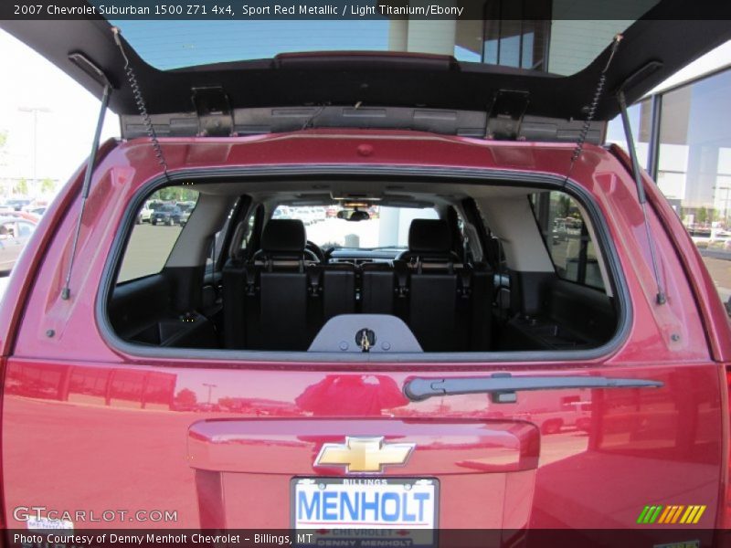 Sport Red Metallic / Light Titanium/Ebony 2007 Chevrolet Suburban 1500 Z71 4x4