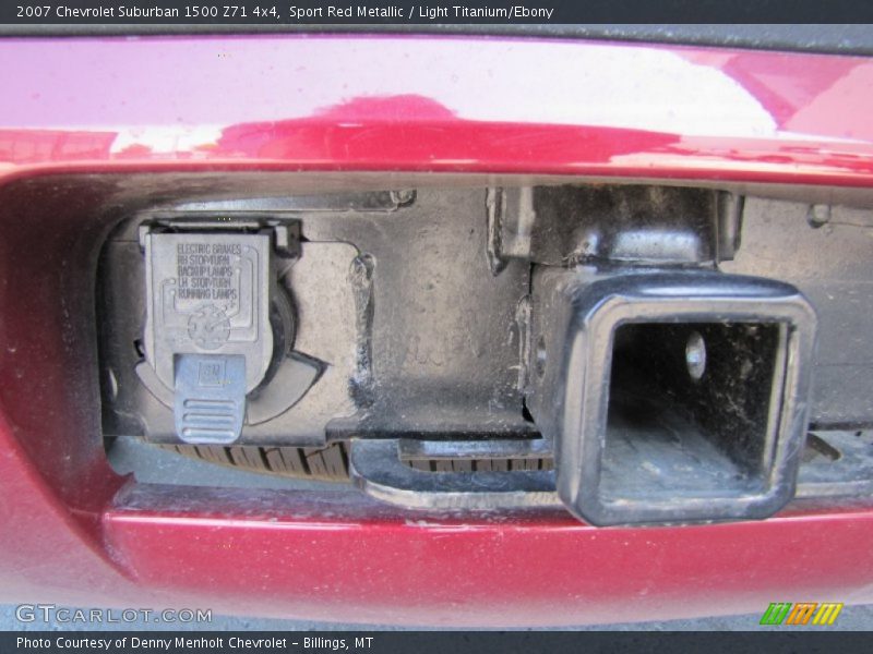 Sport Red Metallic / Light Titanium/Ebony 2007 Chevrolet Suburban 1500 Z71 4x4