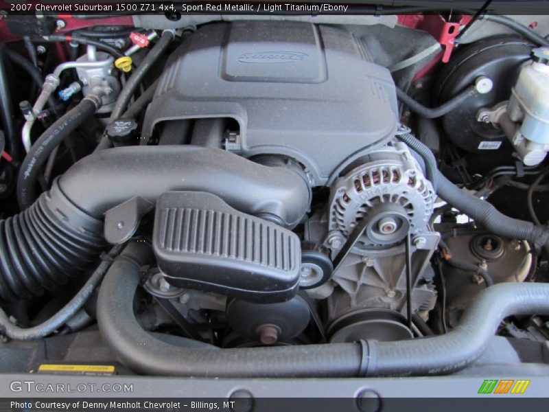 Sport Red Metallic / Light Titanium/Ebony 2007 Chevrolet Suburban 1500 Z71 4x4