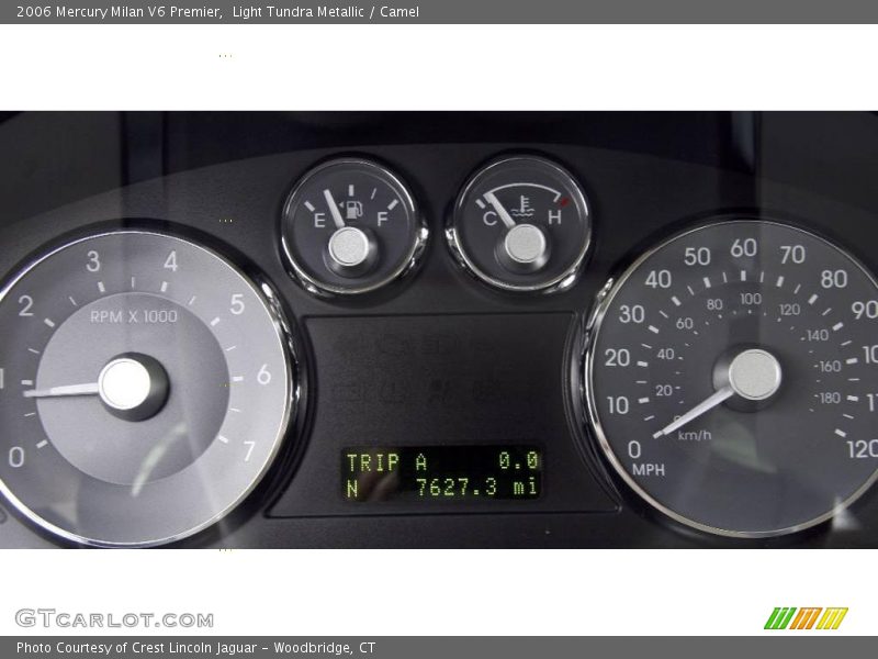 Light Tundra Metallic / Camel 2006 Mercury Milan V6 Premier