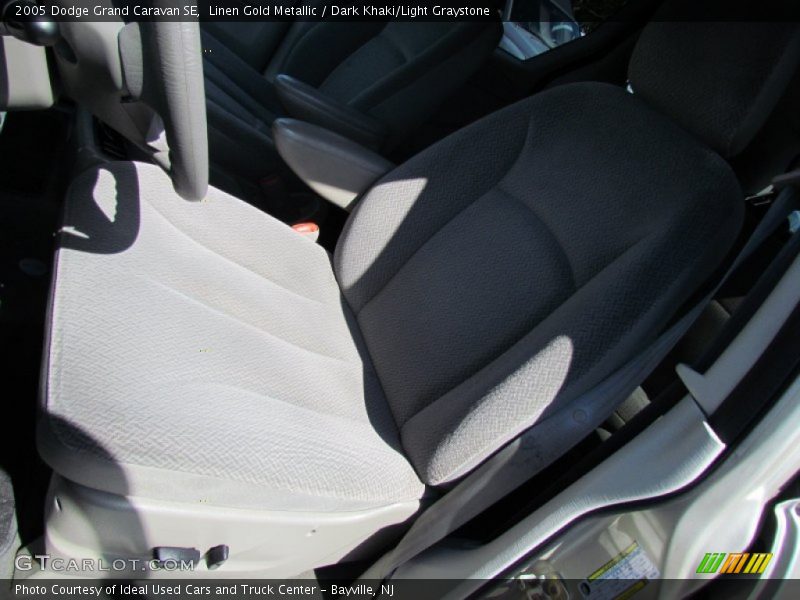 Linen Gold Metallic / Dark Khaki/Light Graystone 2005 Dodge Grand Caravan SE