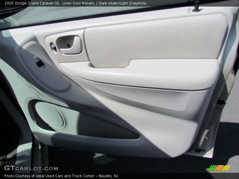 Linen Gold Metallic / Dark Khaki/Light Graystone 2005 Dodge Grand Caravan SE