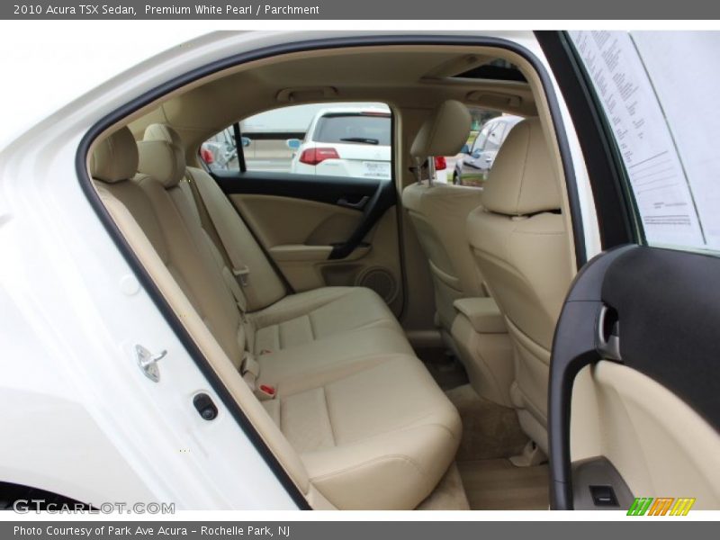 Premium White Pearl / Parchment 2010 Acura TSX Sedan