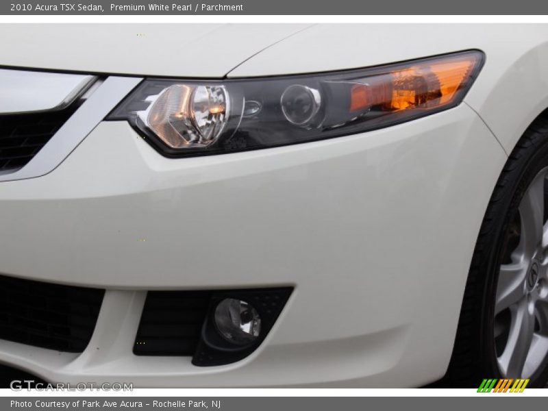Premium White Pearl / Parchment 2010 Acura TSX Sedan