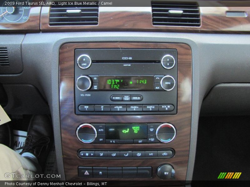 Controls of 2009 Taurus SEL AWD