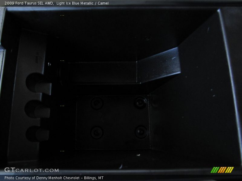 Light Ice Blue Metallic / Camel 2009 Ford Taurus SEL AWD