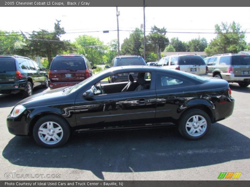 Black / Gray 2005 Chevrolet Cobalt LS Coupe