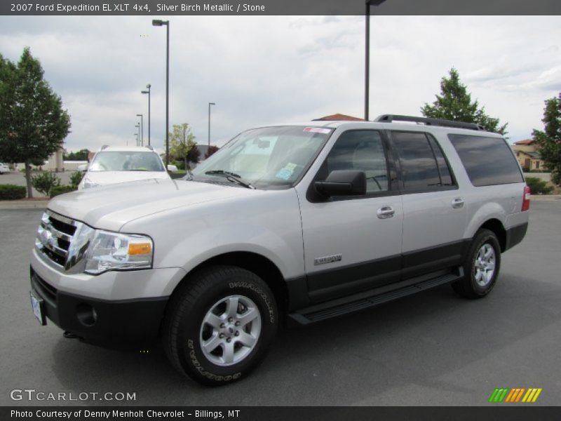 Silver Birch Metallic / Stone 2007 Ford Expedition EL XLT 4x4